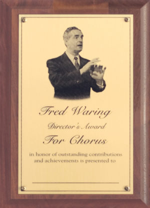 Waring Director's Award for Chorus Student Award