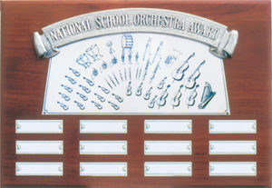 National School Orchestra Wall Plaque