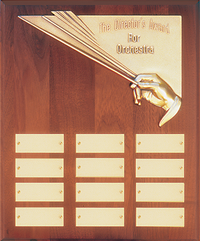 Director's Award for Orchestra Wall Plaque